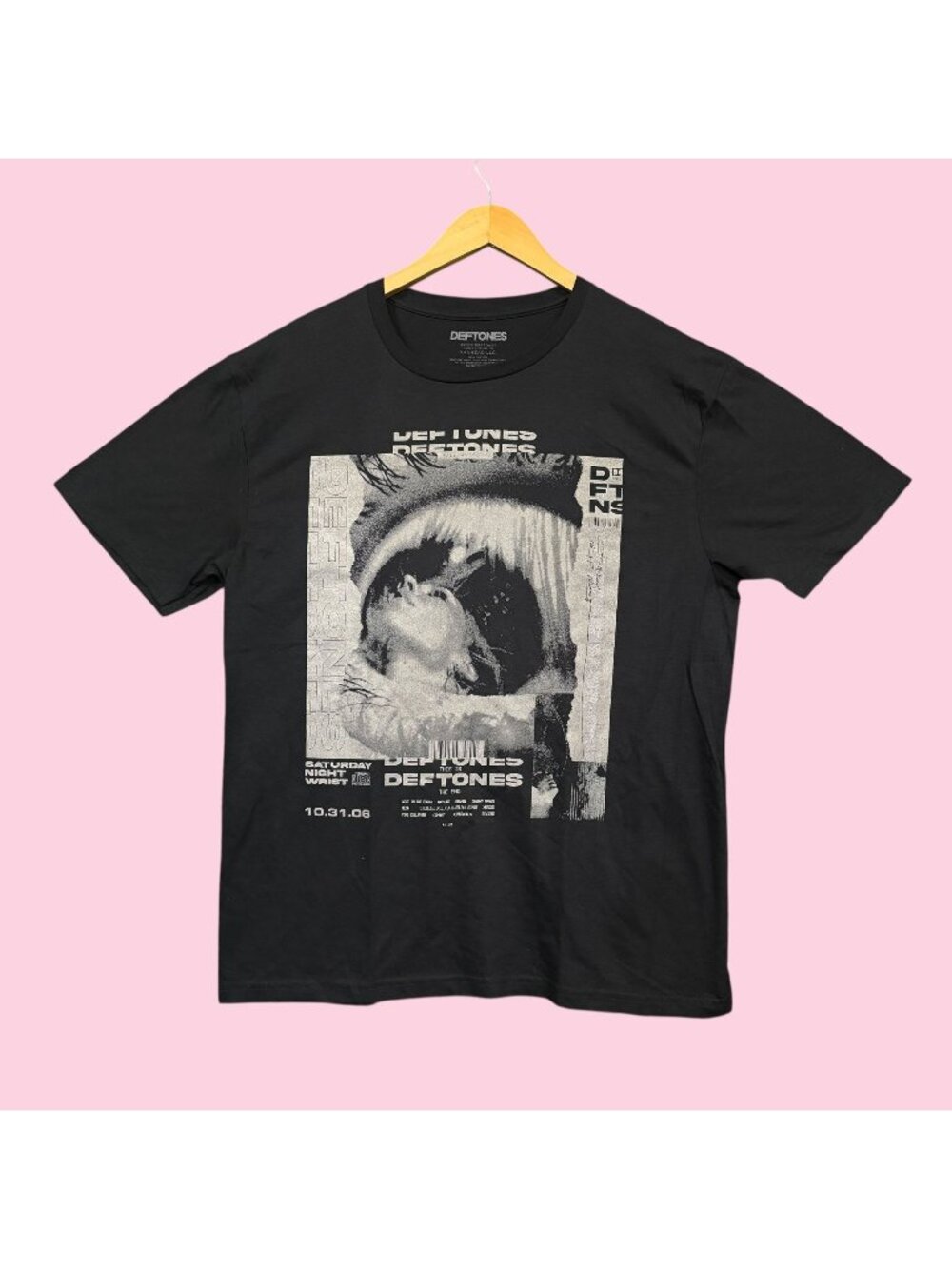Deftones Saturday Night Wrist Nu Metal Band Tee L